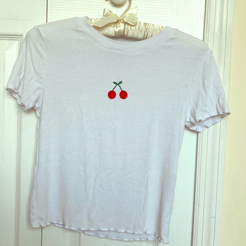 forever 21 cherry tee shirt